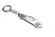 Keychain Alfa Romeo 4C 2013+ - (type STEEL)